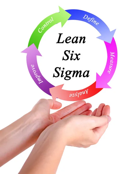 Presenting Lean Six Sigma — Stock Photo, Image