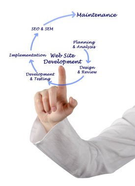 Web sitesi geliştirme sunulması