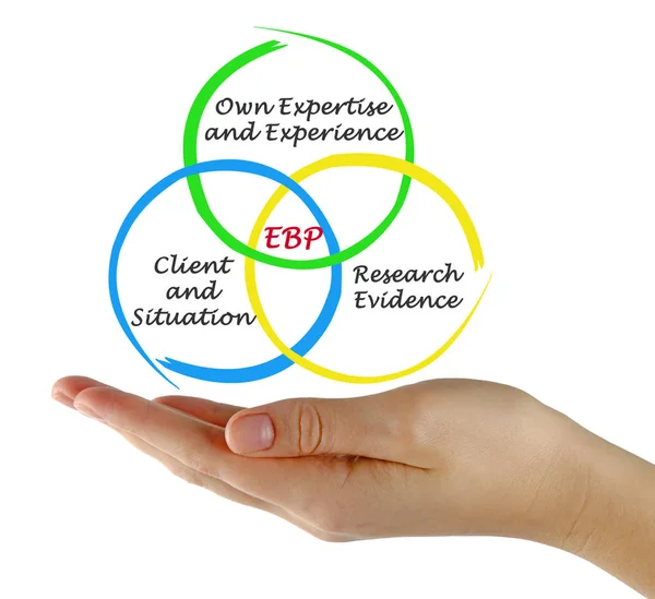 Components Evidence Based Practice Ebp — Stock Photo, Image