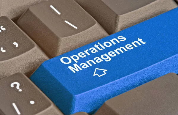 Keyboard for operation management