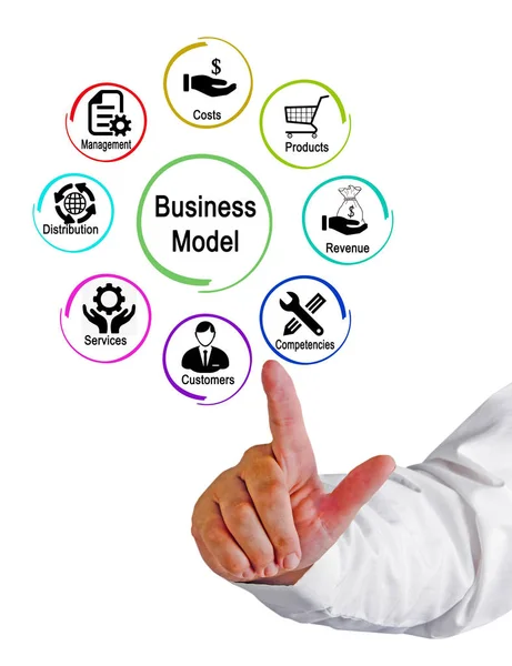 Determinants Business Model — Stock Photo, Image