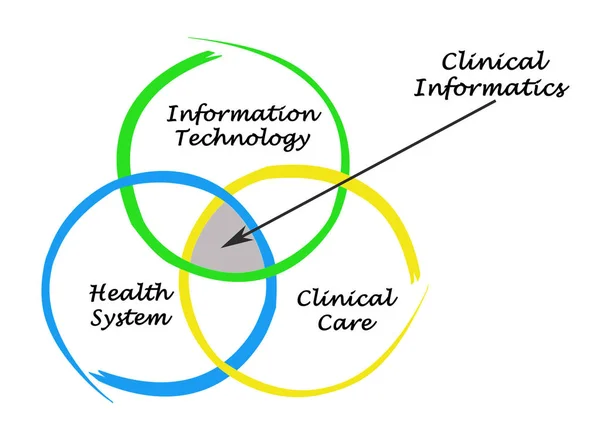 Fonti Informatica Clinica — Foto Stock