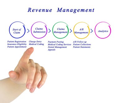Components of Revenue  Management Process clipart