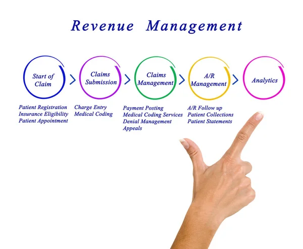 Components Revenue Management Process — Stock Photo, Image