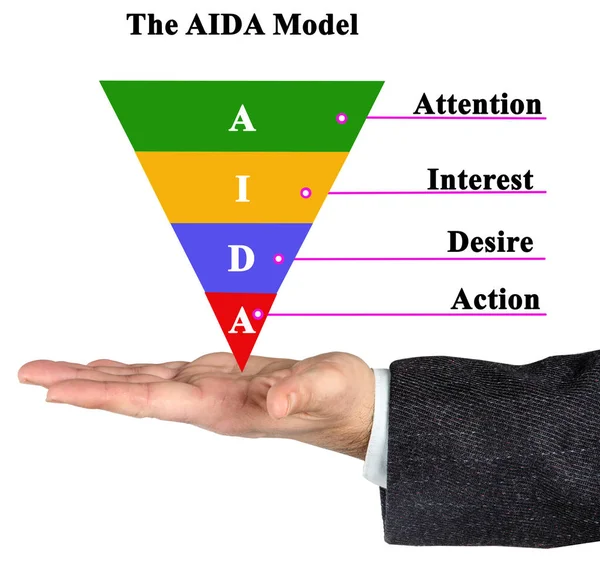 Components Aida Model — Stock Photo, Image