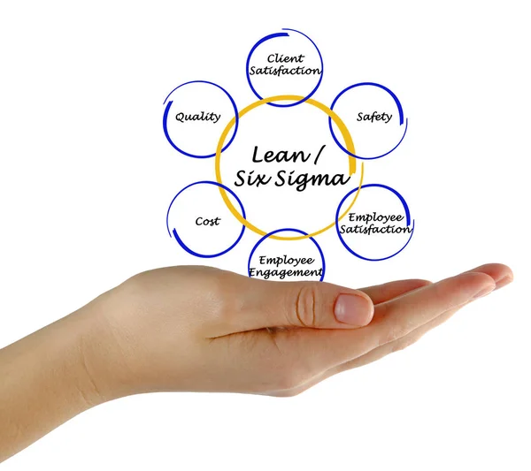 Presenting Lean Six Sigma — Stock Photo, Image