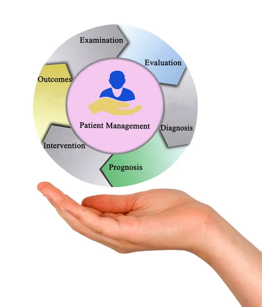 Proces van Patient Management — Stockfoto
