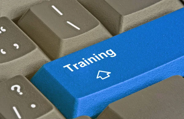 Blauwe Hot Key Voor Training — Stockfoto