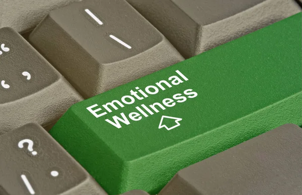 Hot Key Emotional Wellness — Stock Photo, Image
