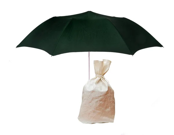 Close Bag Umbrella — Stock Photo, Image