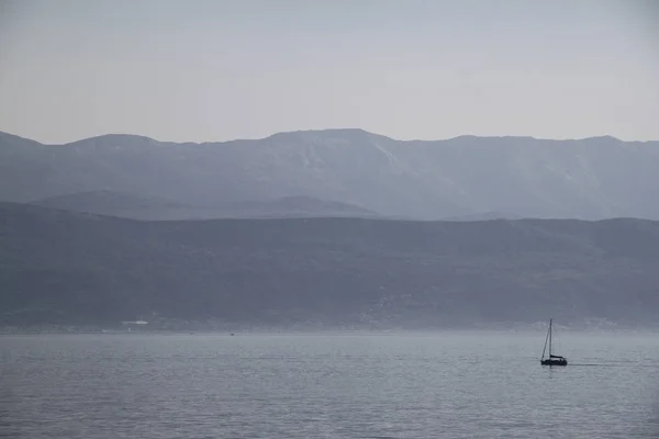 Yelkenli tekne yelken — Stok fotoğraf