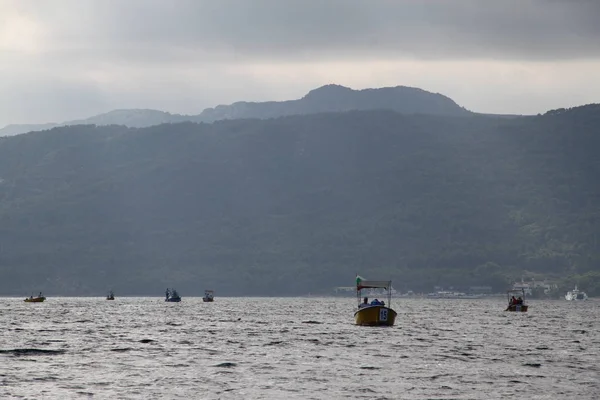 Faros swimming marathon — Stock Photo, Image