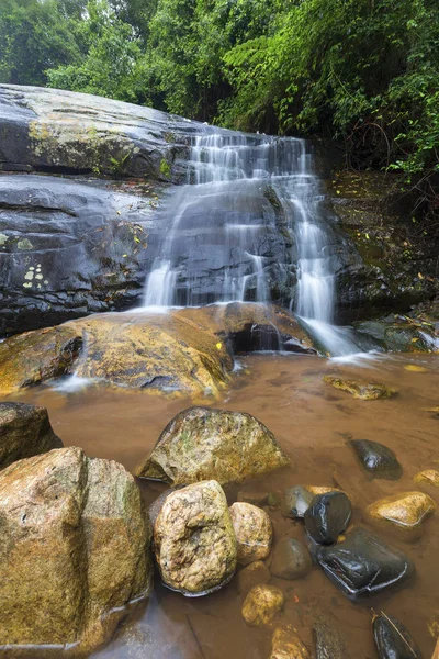 River Flowing Wet Rocks Debengeni Waterfall — Stock Photo, Image