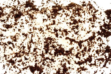 beyaz sayfa üzerinde çamur