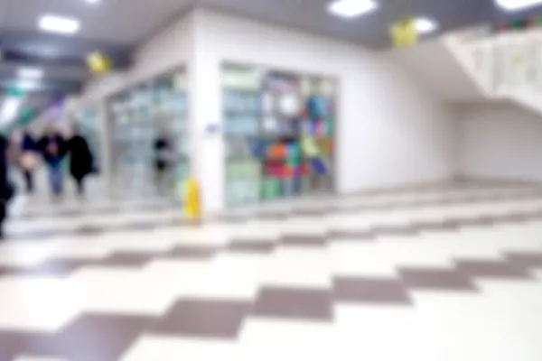 Desfocado Shopping Entertainment Center Interior — Fotografia de Stock