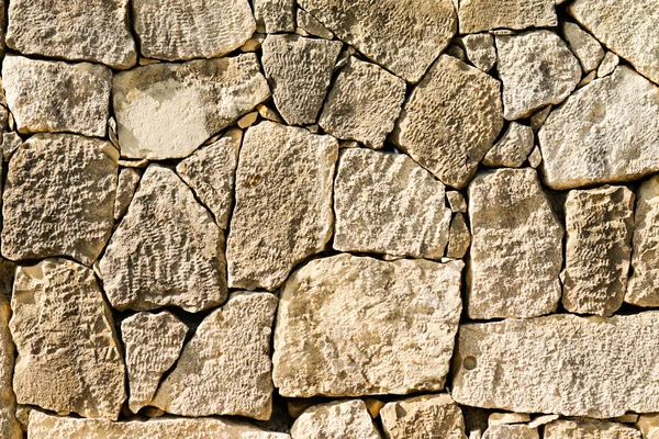 Pedra Pavimentação Fundo Cerca Parede — Fotografia de Stock