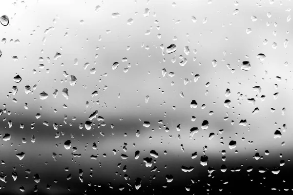 Rain Drops Glass Background — Stock Photo, Image