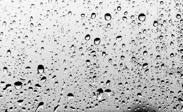 Regnet Droppar Glaset Bakgrund — Stockfoto