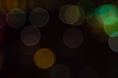 ufuk gece ışıklar bokeh;