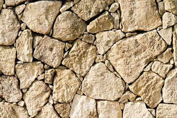 Pedra Pavimentação Fundo Cerca Parede — Fotografia de Stock