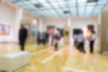 defocusing, alışveriş merkezinde yürüyen insanlar