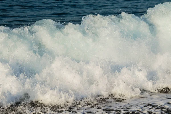 Dalgalar Deniz Manzara Desteklemek — Stok fotoğraf