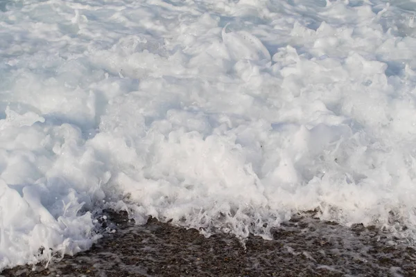 Paisagem Ondas Mar Praia — Fotografia de Stock