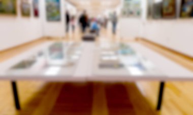 defocusing, alışveriş merkezinde yürüyen insanlar