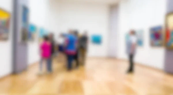 Defocusing People Walking Shopping Mall — Stock Photo, Image