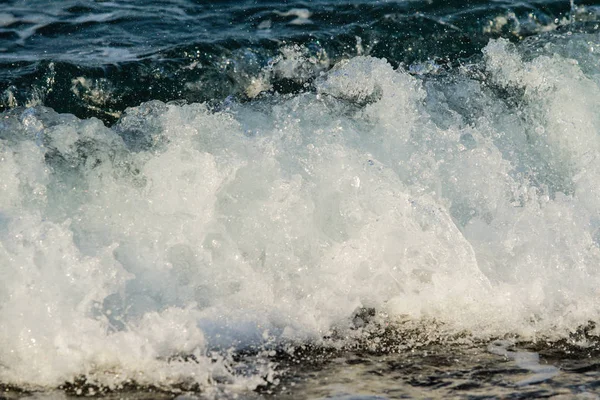 Ondas Mar Paisagem Costeira — Fotografia de Stock