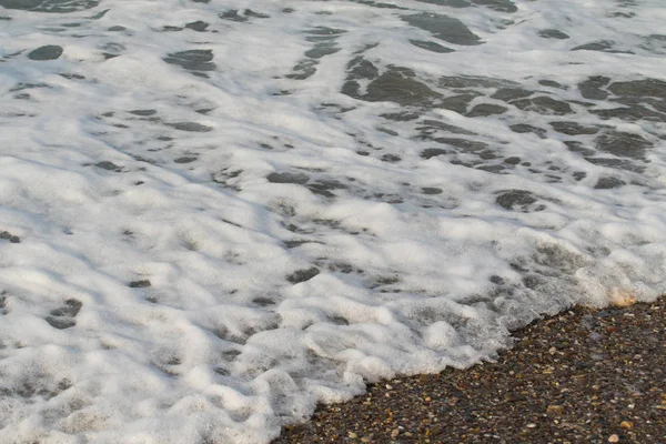 ビーチに海の波の風景 — ストック写真