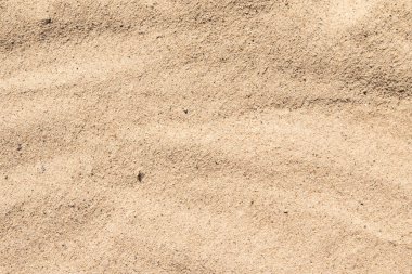 Arka plan olarak sarı kum yüzeyi