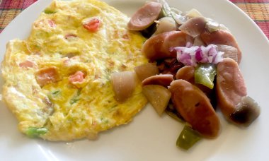 et makarna sebze yemek