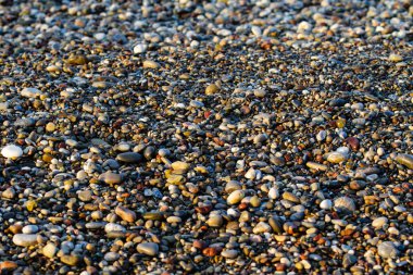 ıslak yuvarlak çakıl arka plan