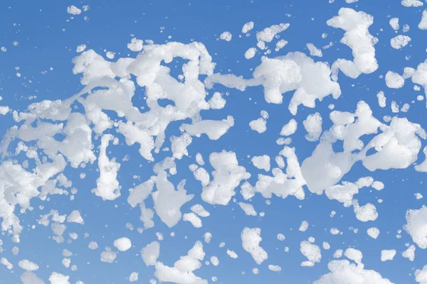 Espuma Jabón Contra Cielo —  Fotos de Stock