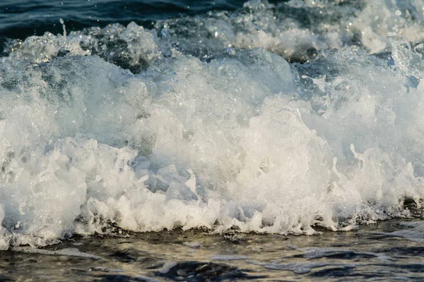 Ondas Mar Paisagem Costeira — Fotografia de Stock