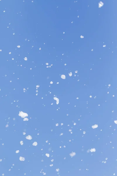 Espuma Jabón Contra Cielo —  Fotos de Stock