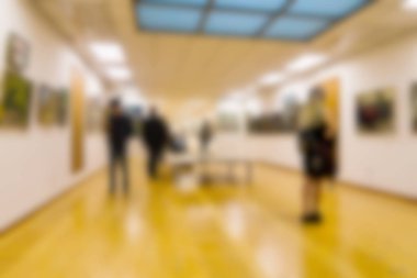 defocusing, alışveriş merkezinde yürüyen insanlar