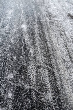 asfaltta, grunge arka plan buz