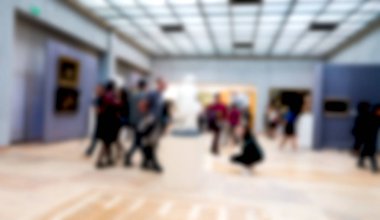 defocusing, alışveriş merkezinde yürüyen insanlar