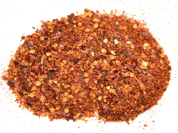 Marken Paprika Peppar Isolerade Vit Bakgrund — Stockfoto