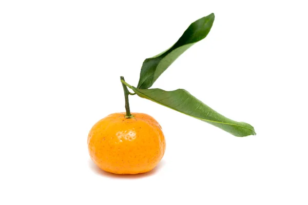 Tangerines White Background Isolated — Stock Photo, Image