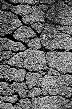 çatlaklar, grunge arka plan asfalt