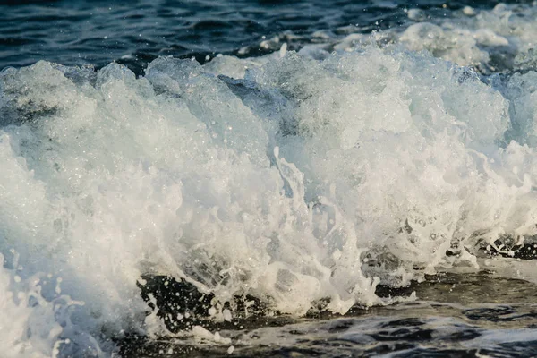 Ondas Mar Paisagem Costeira — Fotografia de Stock