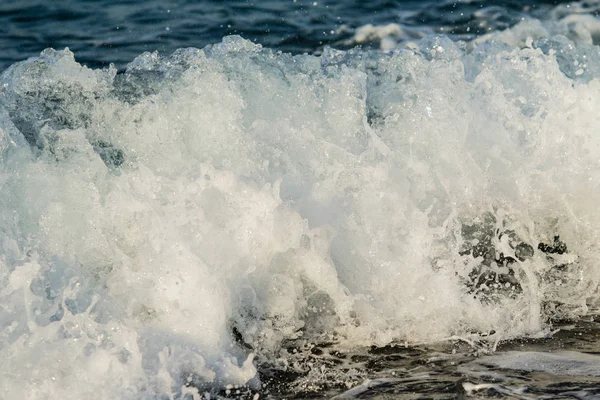 Dalgalar Deniz Manzara Desteklemek — Stok fotoğraf
