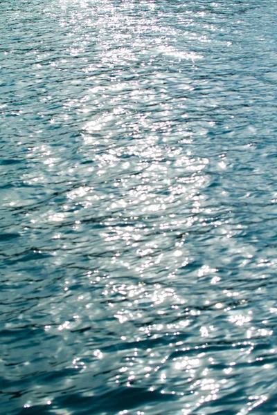 Блики Боке Воде Моря — стоковое фото
