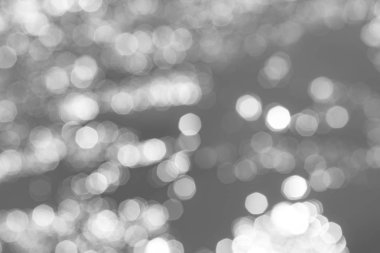 Arka plan bulanık bokeh bir ışık beyaz