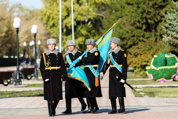 Petropavlovsk Kazakhstan Octobre 2017 Examen Construction Personnel Département Des Affaires — Photo