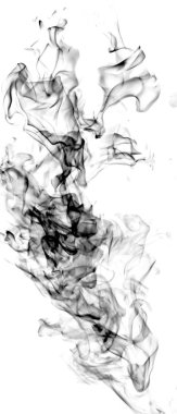 siyah beyaz zemin üzerine, soyutlama duman