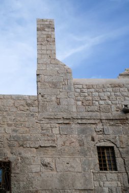 Eski duvar kireçtaşı Mimarlık